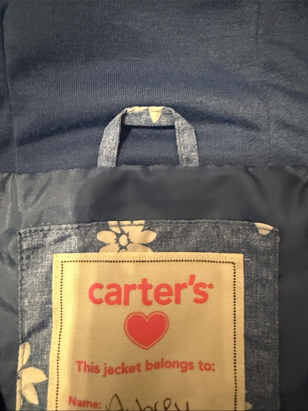 Carters lightweight blue